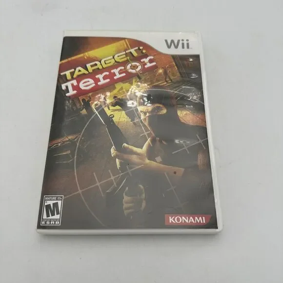 Target: Terror (Nintendo Wii, 2008) Complete With Manual